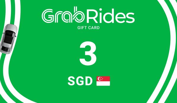 Grab Rides Gift Card 3 SGD