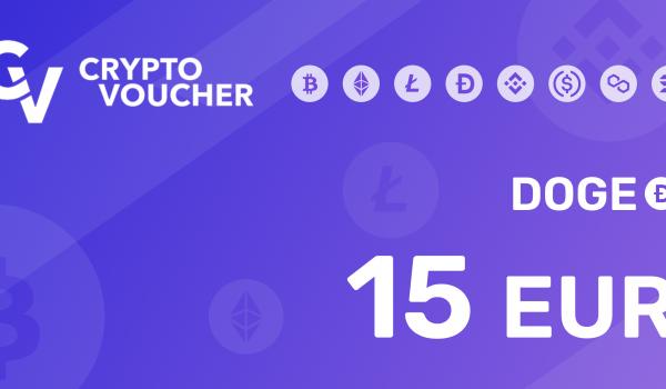 Crypto Voucher Doge 15 EUR