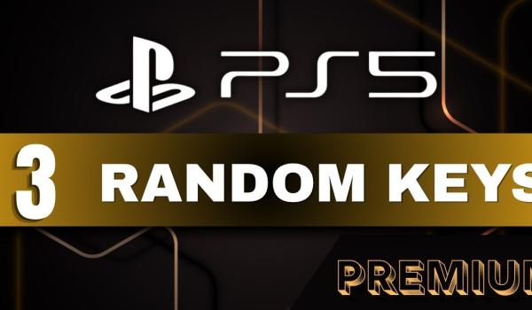 Random PS5 3 Keys PREMIUM