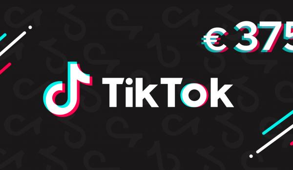 TikTok Gift Card 375 EUR