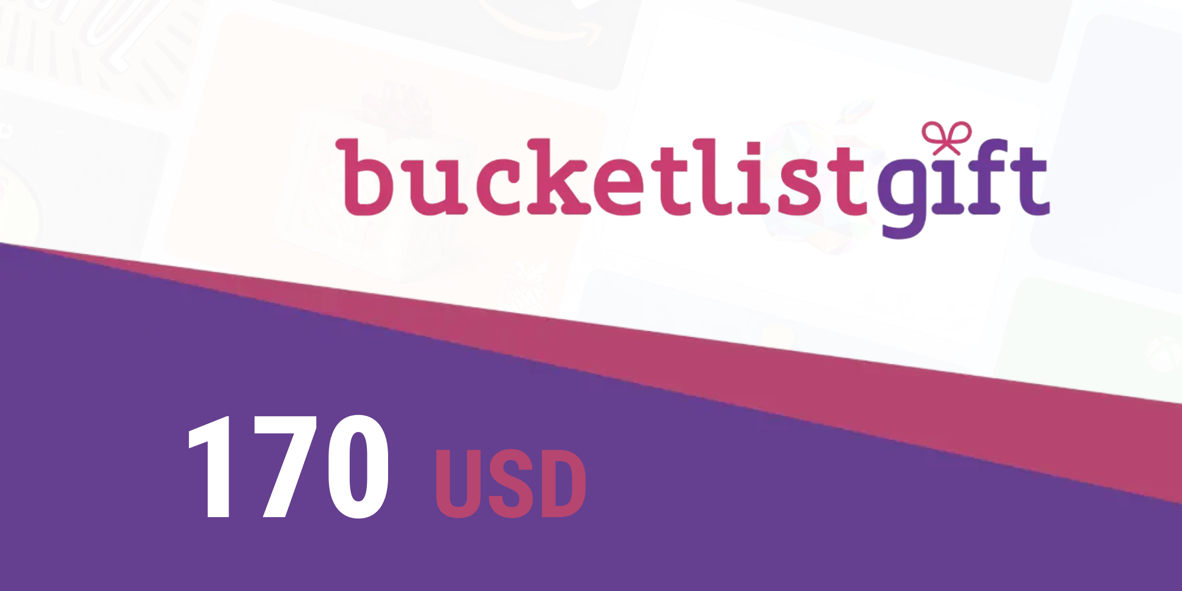 BucketlistGift Gift Card 170 USD