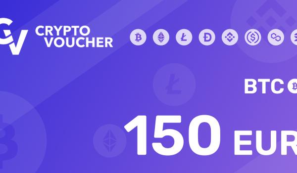 Crypto Voucher BTC 150 EUR