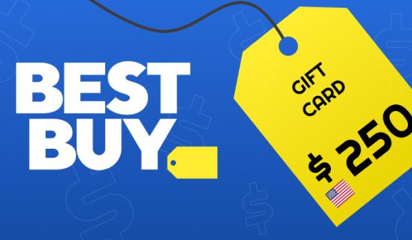 Best Buy Gift Card 250 USD