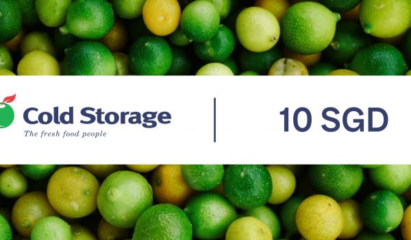 Cold Storage Gift Card 10 SGD