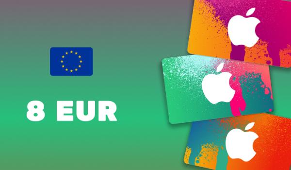 Apple iTunes Gift Card 8 EUR