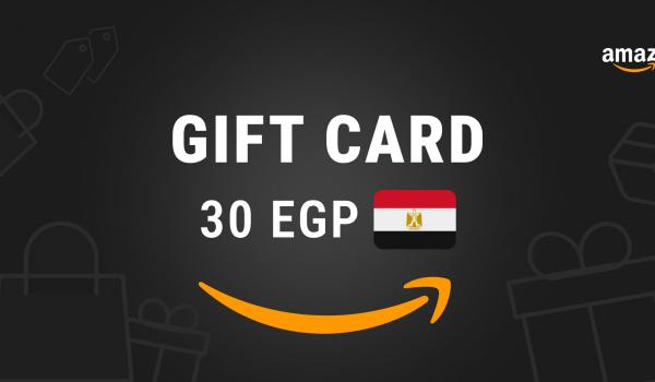 Amazon Gift Card 30 EGP