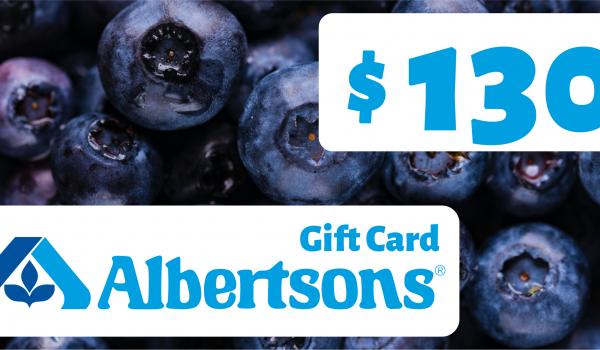 Albertsons Gift Card 130 USD