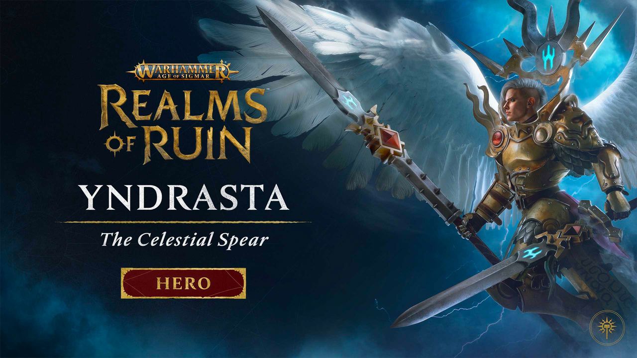 Warhammer Age of Sigmar Realms of Ruin The Yndrasta Celestial Spear Pack (PC)