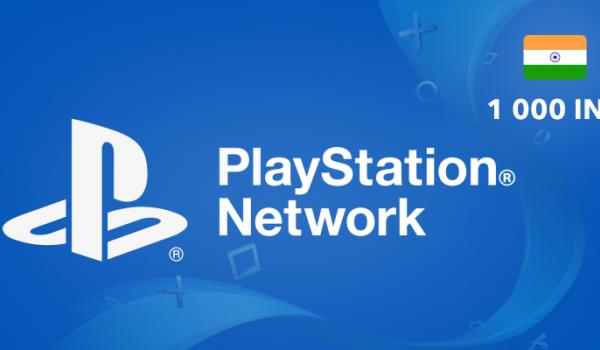 PlayStation Network Gift Card 1000 INR