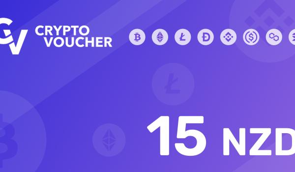 Crypto Voucher Gift Card 15 NZD