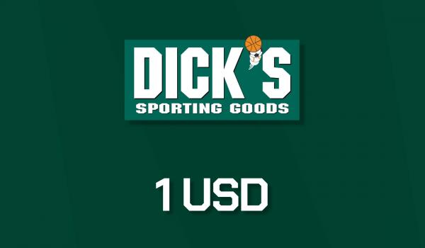 Dicks Sporting Goods Gift Card 1 USD