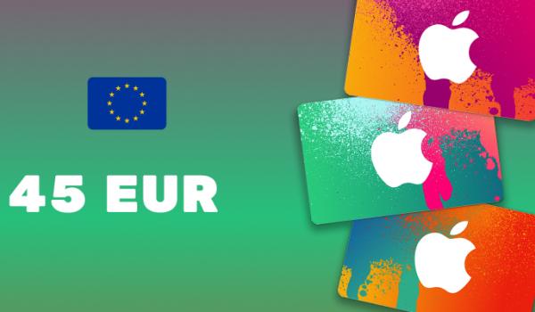 Apple iTunes Gift Card 45 EUR