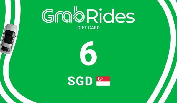 Grab Rides Gift Card 6 SGD