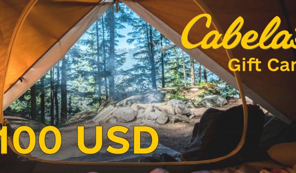 Cabelas Gift Card 100 USD