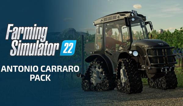 Farming Simulator 22 ANTONIO CARRARO Pack (DLC)