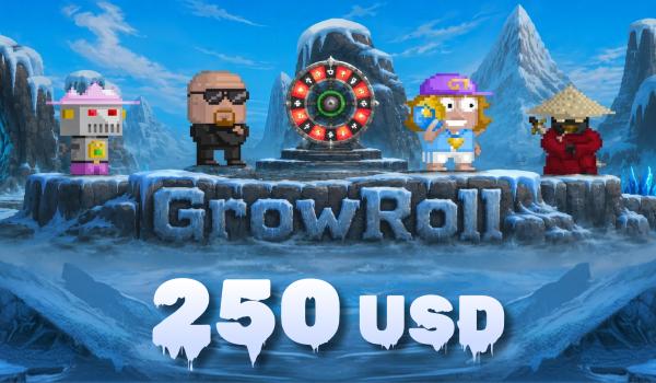 Growroll Gift Card 250 USD