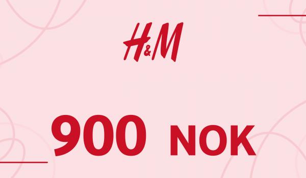 H and M Gift Card 900 NOK
