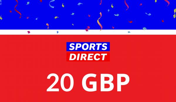 SPORTS DIRECT Gift Card 20 GBP