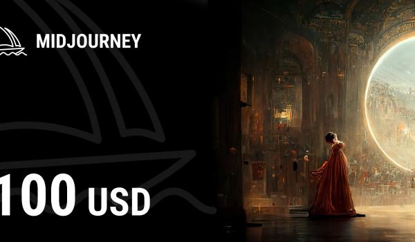 Midjourney Gift Card 100 USD