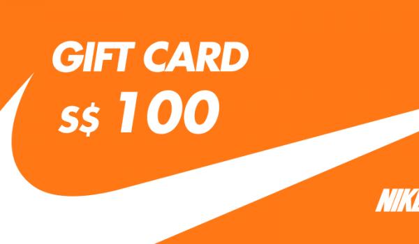 Nike Store Gift Card 100 SGD