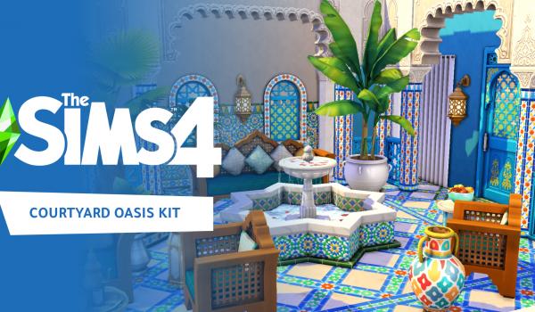 The Sims 4 Courtyard Oasis Kit (PC)