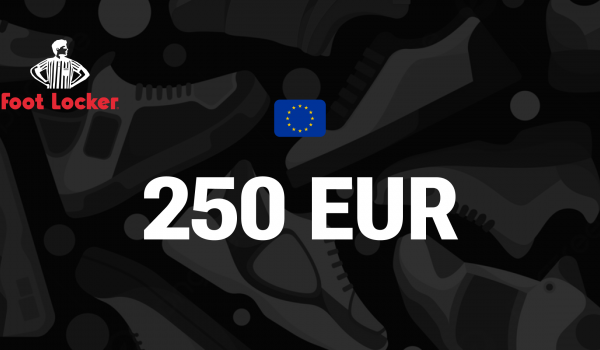 Foot Locker Gift Card 250 EUR