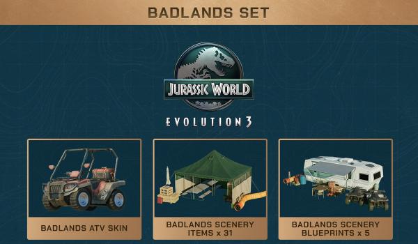Jurassic World Evolution 3 Badlands Set (PC)