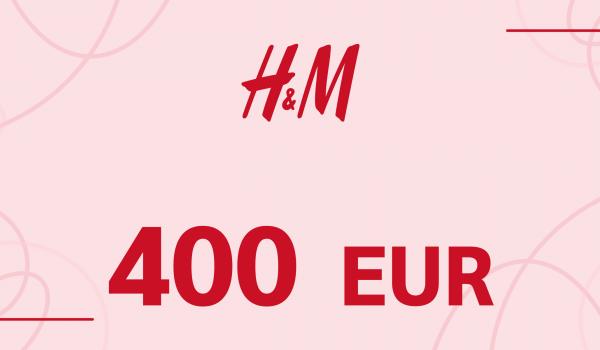 H and M Gift Card 400 EUR