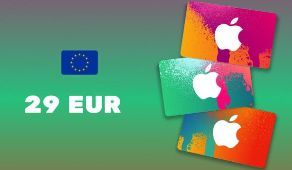 Apple iTunes Gift Card 29 EUR