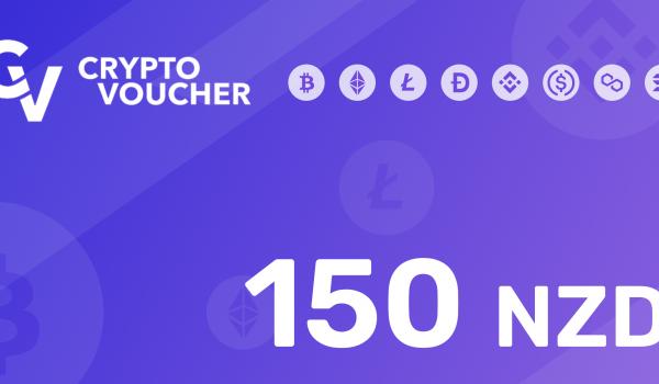 Crypto Voucher Gift Card 150 NZD