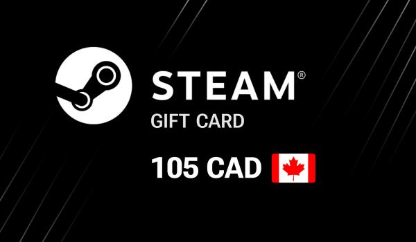 Steam Gift Card 105 CAD