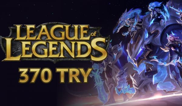 League of Legends Gift Card 370 TRY