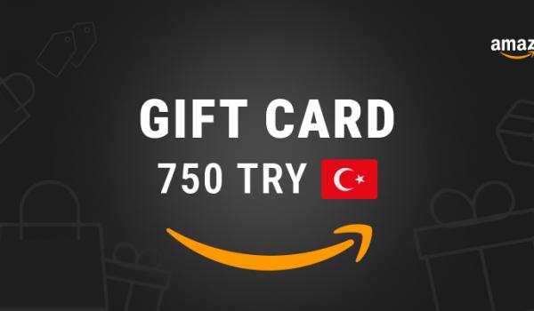 Amazon Gift Card 750 TRY