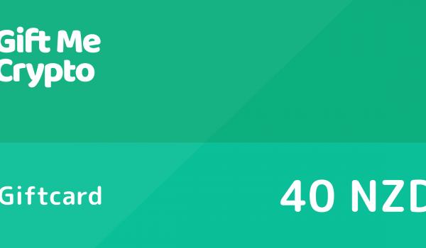 Gift Me Crypto Gift Card 40 NZD