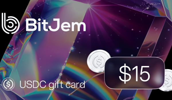 Bitjem USDC Gift Card 15 USD