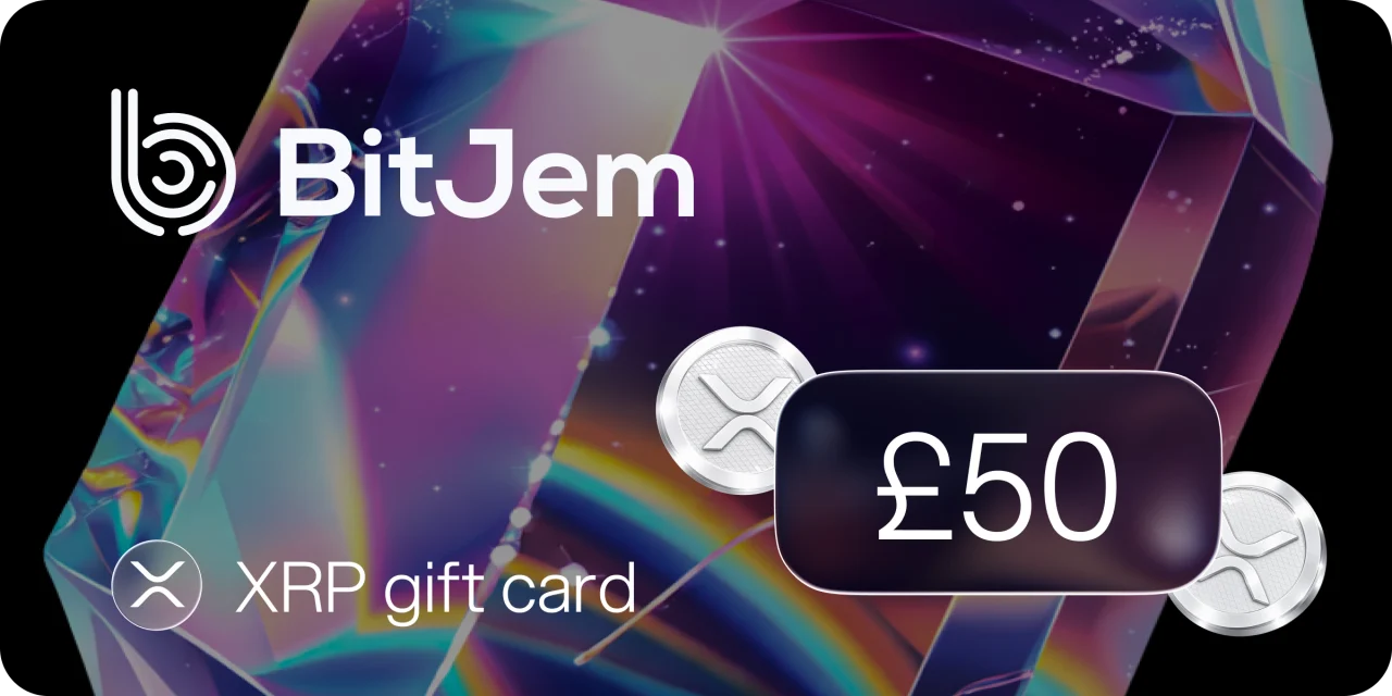 BitJem XRP Gift Card 50 GBP