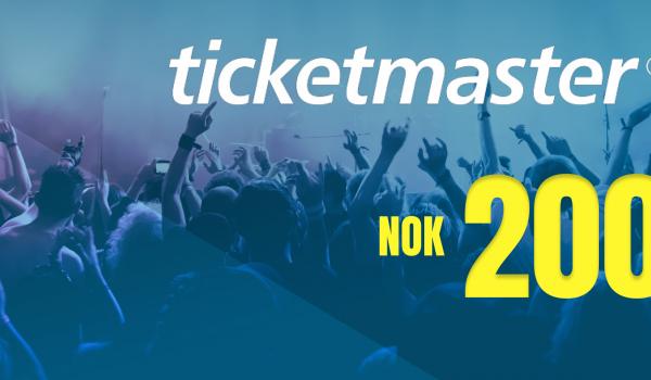 Ticketmaster Gift Card 200 NOK