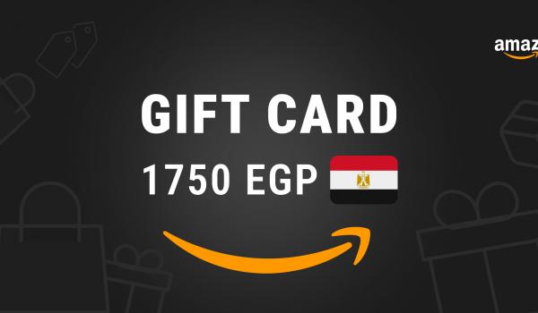 Amazon Gift Card 1750 EGP