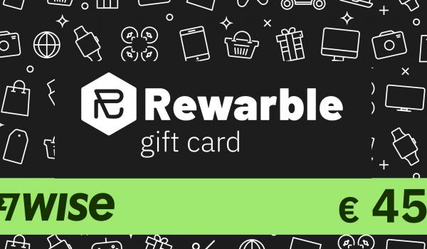 REWARBLE Wise Gift Card 45 EUR