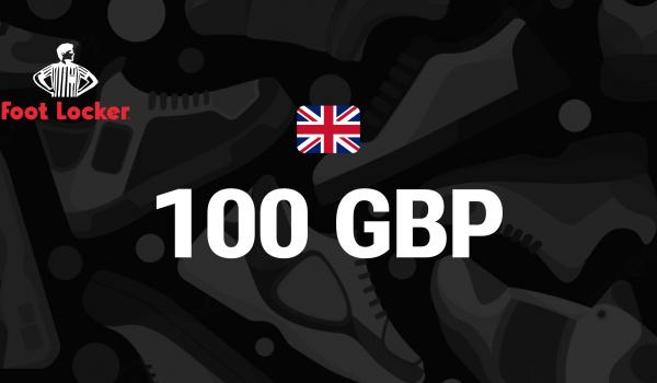 Foot Locker Gift Card 100 GBP
