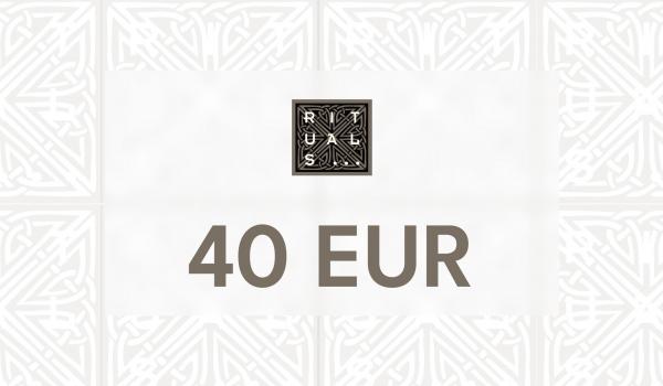 Rituals Gift Card 40 EUR