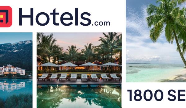 Hotelscom Gift Card 1800 SEK