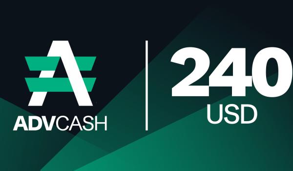 Advanced Cash Gift Card 240 USD