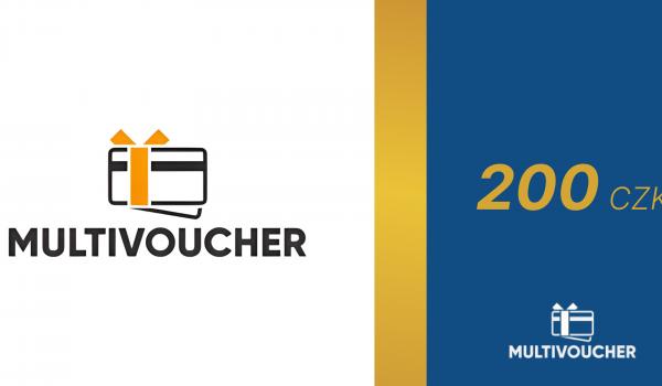 Multivoucher Gift Card 200 CZK