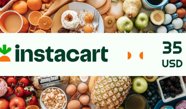 Instacart Gift Card 35 USD