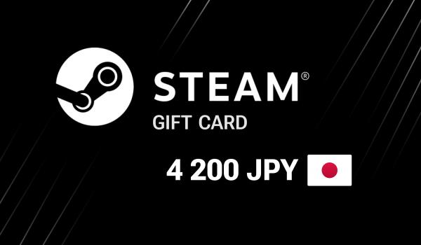 Steam Gift Card 4200 JPY