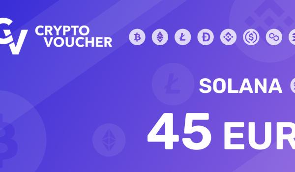 Crypto Voucher Solana 45 EUR