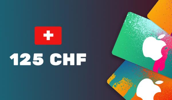 Apple iTunes Gift Card 125 CHF