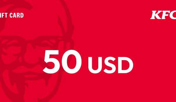 KFC Gift Card 50 USD
