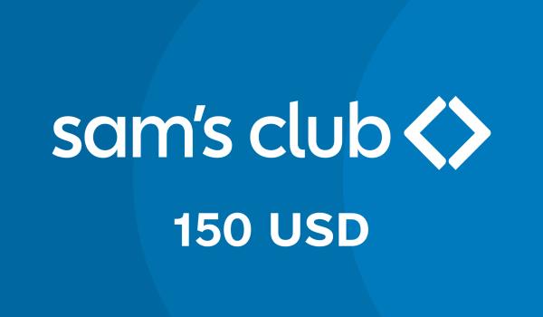 Sams Club Gift Card 150 USD